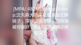 [MP4/ 482M]&nbsp;&nbsp;沈先森大师深夜场美腿文静妹子，深喉交活不错，我假装被你强奸，抬起双腿猛操还疼要哭了