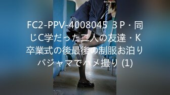 FC2-PPV-4008045 ３P・同じC学だった二人の友達・K卒業式の後最後の制服お泊りパジャマでハメ撮り (1)